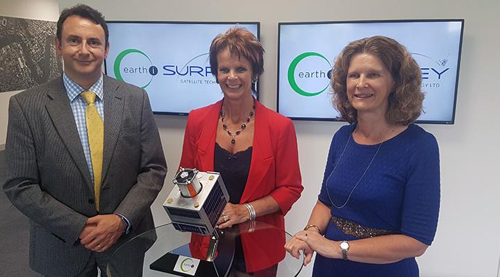 Image of Richard Blain, Anne Milton MP and Sarah Parker.